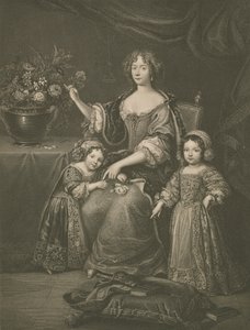 Henrietta Stuart, Duchess of Orleans by After Pierre Mignard